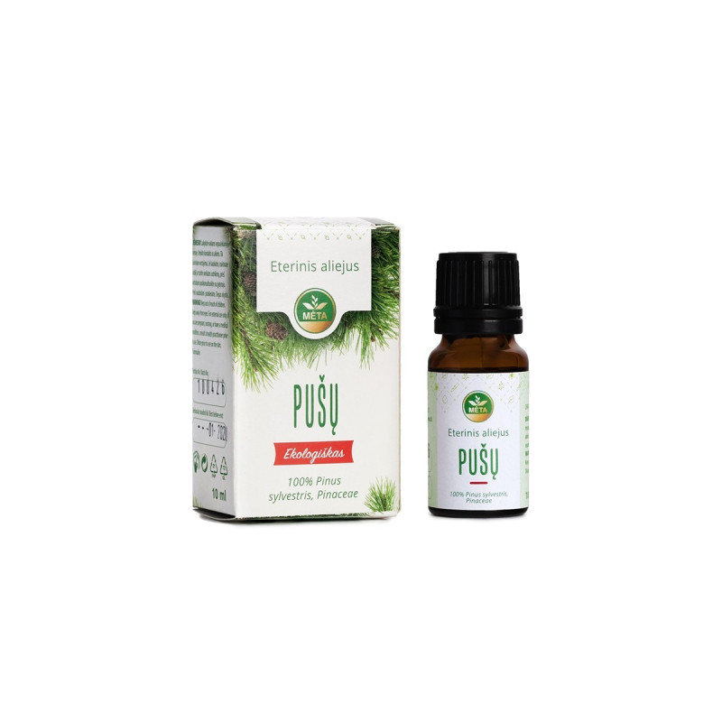 Olio essenziale di pino, biologico, 10 ml