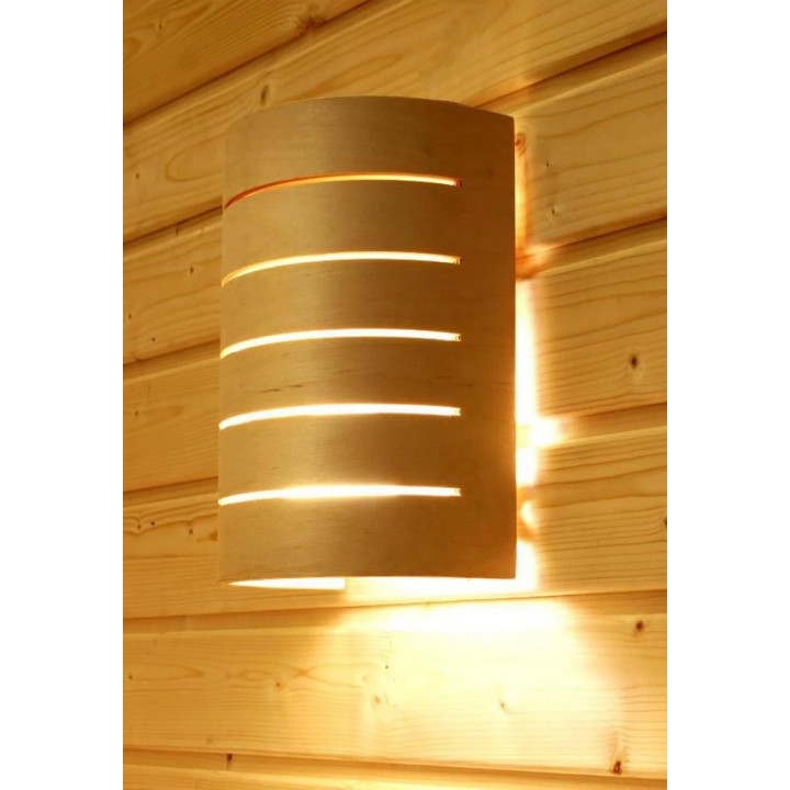 Lampada per sauna Raita, RTL, E27/40W, ontano