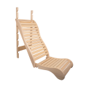 Lettino relax per sauna, abachi - 0