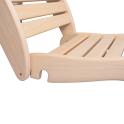 Lettino relax per sauna, abachi - 2