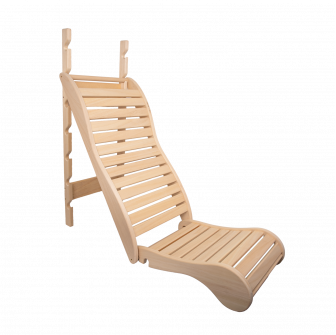 Lettino relax per sauna, abachi