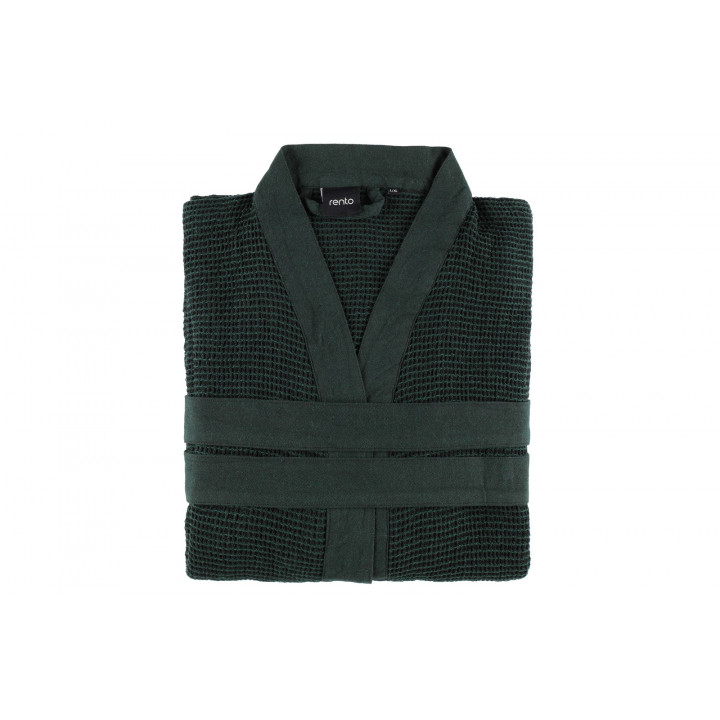 Accappatoio in confezione regalo, RENTO KENNO, verde scuro