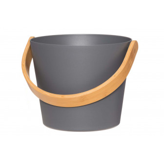 Secchio in alluminio RENTO, grigio 5 l