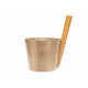 Secchio in alluminio RENTO, colore champagne