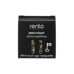 Sapone RENTO, betulla 50 g.  Sapone RENTO, betulla 50 g.