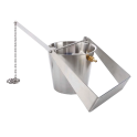 Secchio per doccia fredda - ELIGA, acciaio inox - 0