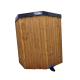 Vasca per immersione in acqua fredda con rivestimento in legno, 550 l