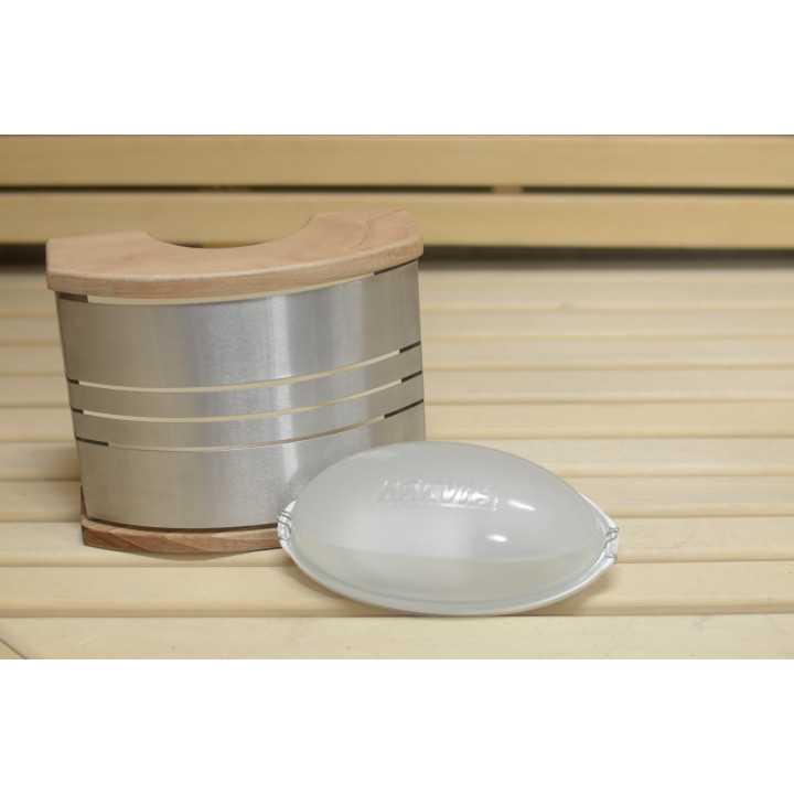 Lampada per sauna HARVIA - Acciaio