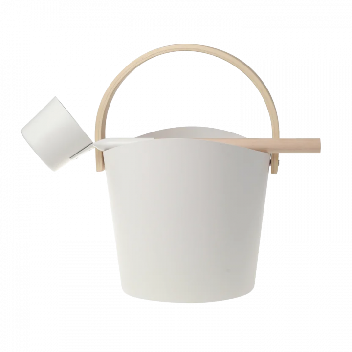 Set secchio e mestolo in alluminio SAUFLEX