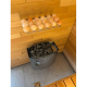 Sfere di sale SAUFLEX per saune – set da 18 pezzi con supporto