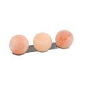 Palline di sale himalayano SAUFLEX, con supporto, 3 pezzi - 0
