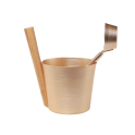Set secchio e mestolo SAUFLEX 5 l, oro - 1