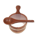SAUFLEX secchio in legno 4 l, cedro - 1