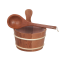 SAUFLEX secchio in legno 4 l, cedro - 0