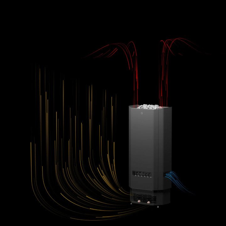 Riscaldatore elettrico per sauna - SAUNUM SPA SESSION 9 kW