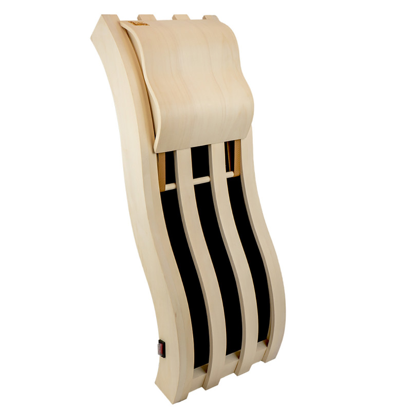 Schienale a infrarossi SAWO, pioppo