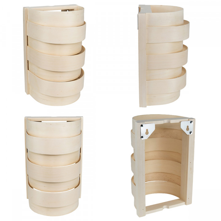 Lampada Sawo e set di reticoli 917-A, pioppo tremulo