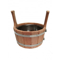 Secchio con inserto in acciaio inox, 5 l  Secchio con inserto in acciaio inox, 5 l