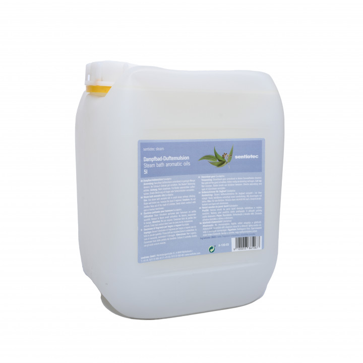 SENTIOTEC profumo concentrato per sauna a vapore, eucalipto 5 l