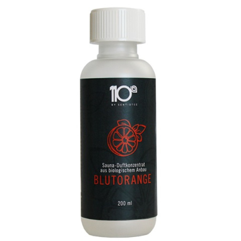 Aroma concentrato di sauna Sentiotec 110 °, arancia rossa