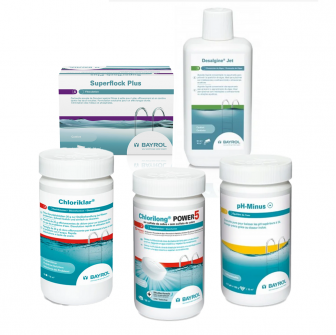 Kit di manutenzione per piscine con filtro piccolo