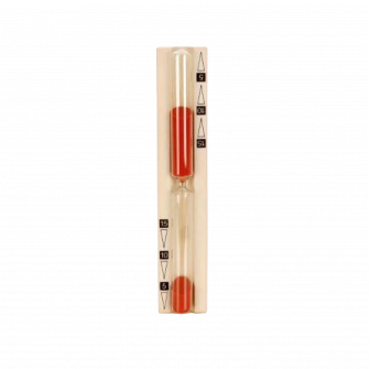 Clessidra per sauna - 15 min, rossa