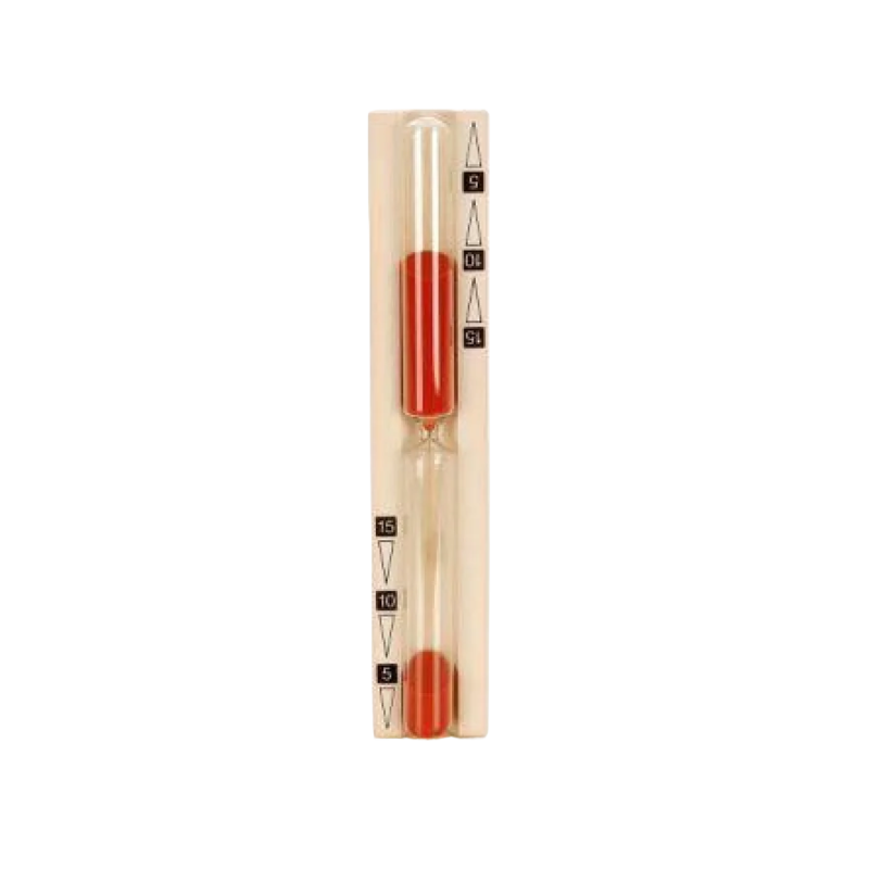 Clessidra per sauna - 15 min, rossa