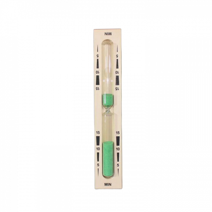 Clessidra per sauna - 15 min, verde