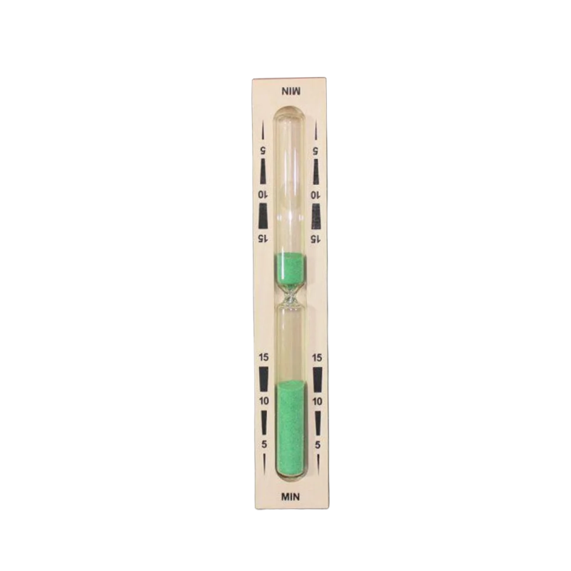 Clessidra per sauna - 15 min, verde