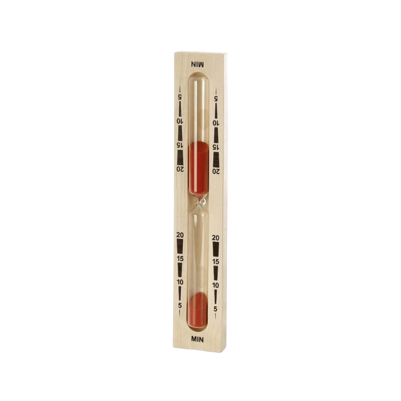 Clessidra per sauna - 20 minuti, rossa