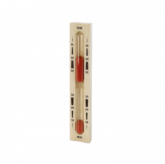 Clessidra per sauna - 30 minuti, rossa