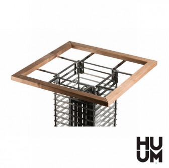 Ringhiera di sicurezza HUUM per riscaldatori CLIFF / STEEL