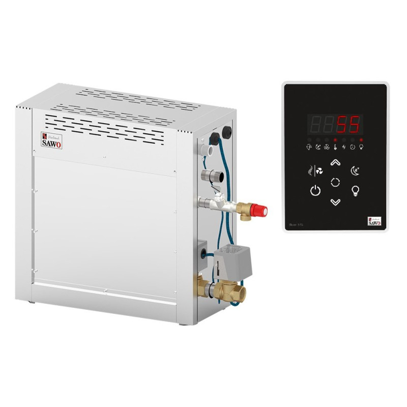 Generatore di vapore SAWO STN V2 con pannello di controllo