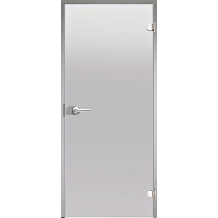 Porta in vetro HARVIA, telaio in alluminio 9 x 21, bloccabile