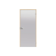 Porta in vetro HARVIA, telaio in pino non trattato 9 x 21, bloccabile