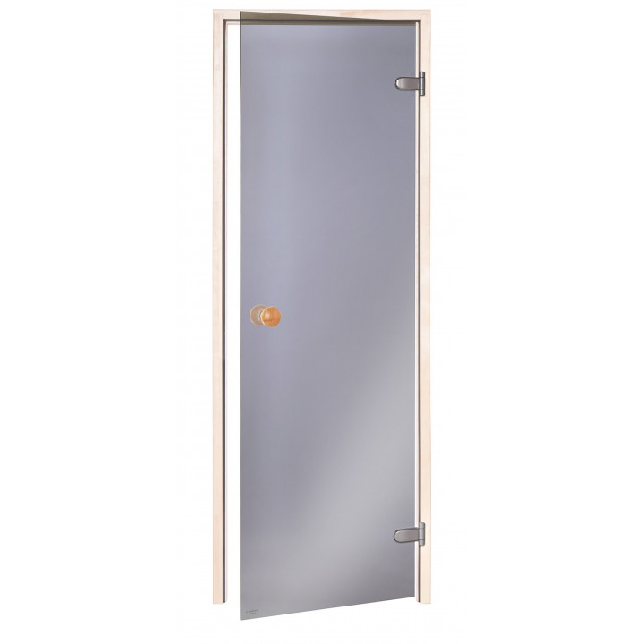 Porte per sauna standard, 80 x 210, Aspen, grigie