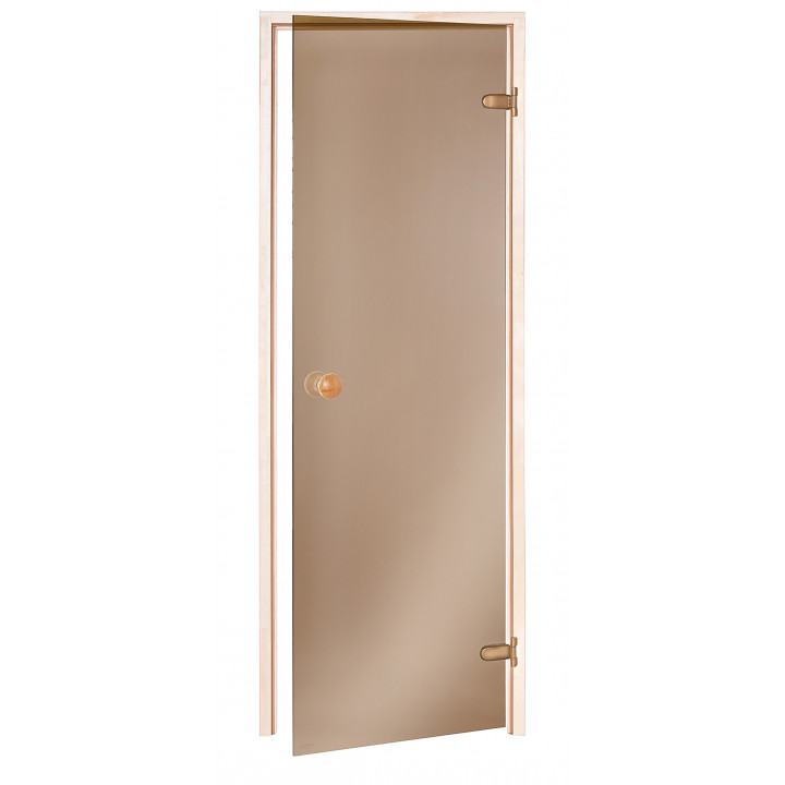 Porte per sauna standard, 70 x 200, Aspen, bronzo