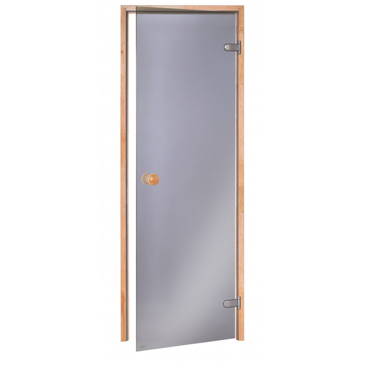 Porte per sauna standard, 80 x 200, Ontano, Grigio