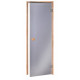 Porte per sauna standard, 80 x 200, Ontano, Grigio