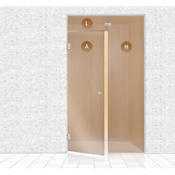 Parete in vetro per sauna, AD TYPE 12  Parete in vetro per sauna, AD TYPE 12