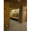 Parete in vetro per sauna, AD TYPE 6 - 1 Parete in vetro per sauna, AD TYPE 6 - 1