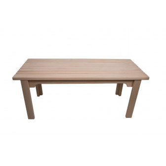 Panca per sauna in legno