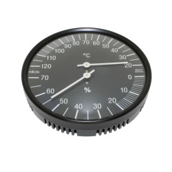 Termometro-igrometro, nero 