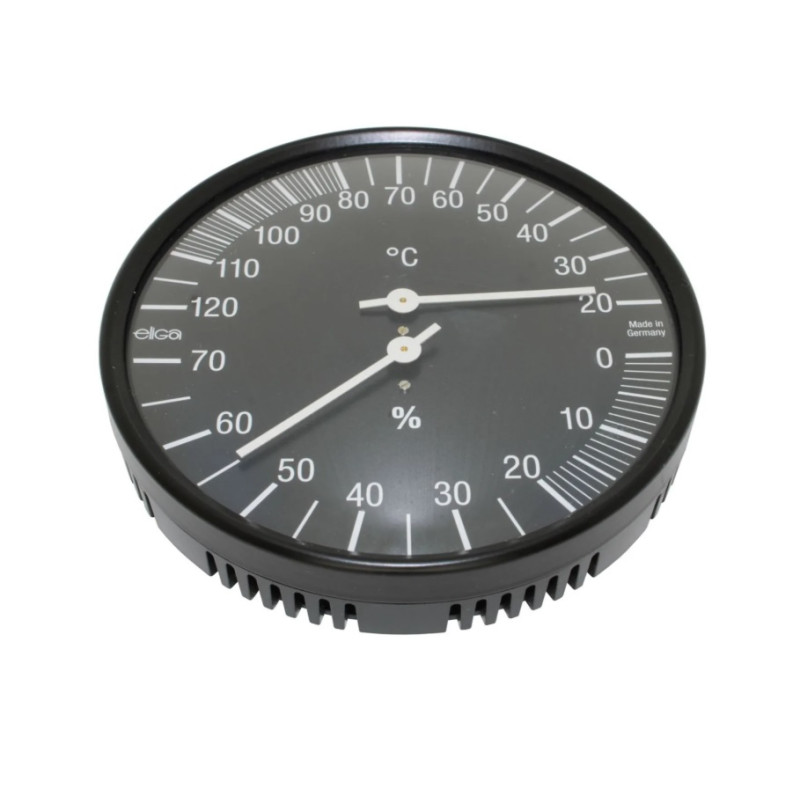 Termometro-igrometro, nero