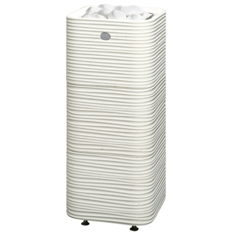 Stufa per sauna TULIKIVI HUURRE, bianca, senza pannello di controllo