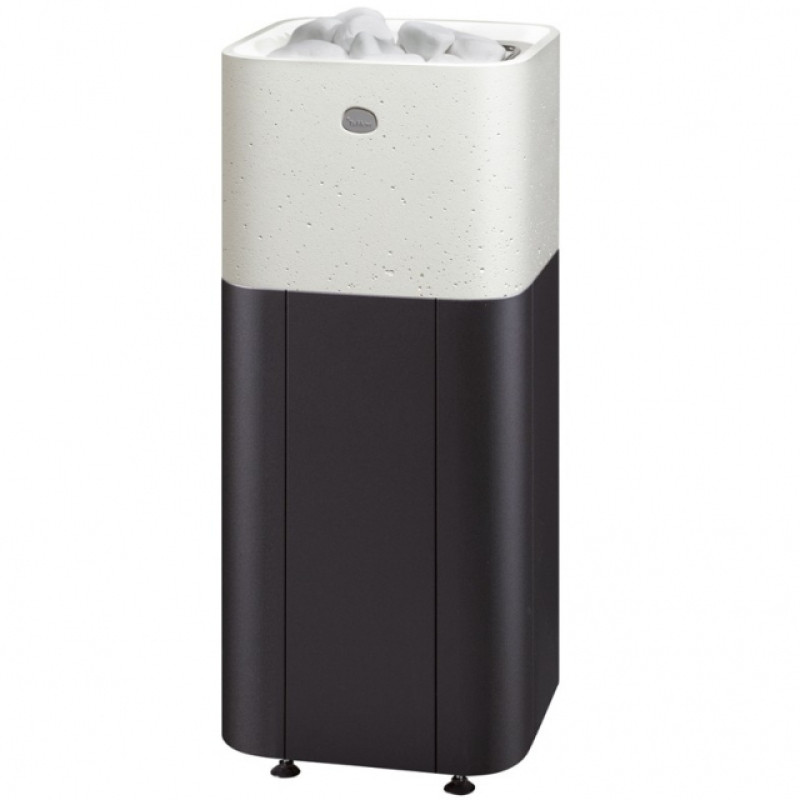 Stufa elettrica per sauna TULIKIVI KUURA 2 integrata, con pannello di controllo