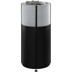 Stufa elettrica per sauna TULIKIVI NAAVA RIGATA Integrata con pannello di controllo  Stufa elettrica per sauna TULIKIVI NAAVA RIGATA Integrata con pannello di controllo