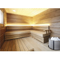 Stufa elettrica per sauna TULIKIVI NAAVA RIGATA Integrata con pannello di controllo - 2 Stufa elettrica per sauna TULIKIVI NAAVA RIGATA Integrata con pannello di controllo - 2