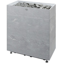 Stufa elettrica per sauna TULIKIVI TUISKU XL RIGATA senza pannello di controllo  Stufa elettrica per sauna TULIKIVI TUISKU XL RIGATA senza pannello di controllo