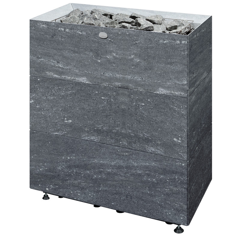 Stufa elettrica per sauna TULIKIVI TUISKU XL NOBILE con pannello di controllo